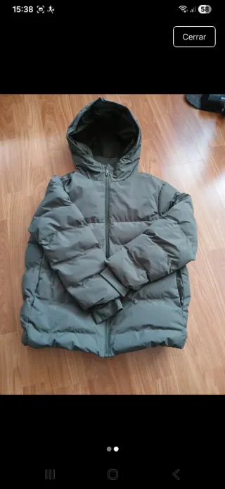 Chaqueta ZARA verde oliva Talla L