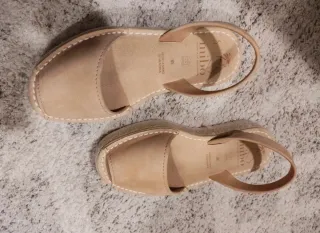 Sandalias Mibo Beige Talla 38