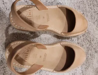 Sandalias Mibo Beige Talla 38