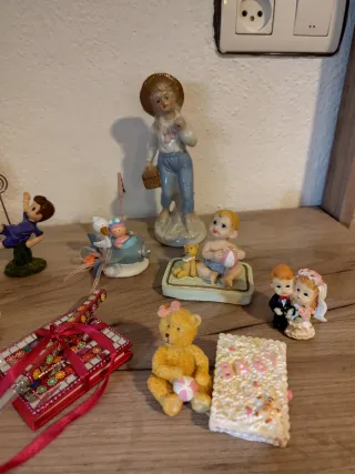 Conjunto 12 figuras decorativas