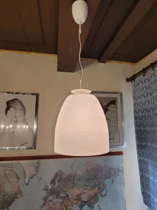 Lampada a sospensione in vetro moderna