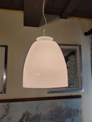 Lampada a sospensione in vetro moderna