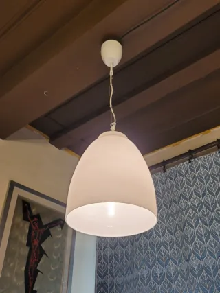 Lampada a sospensione in vetro moderna