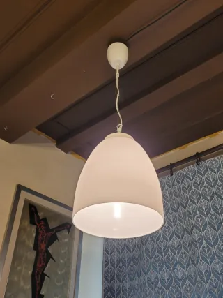 Lampada a sospensione in vetro moderna