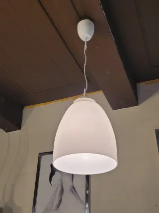 Lampada a sospensione in vetro moderna