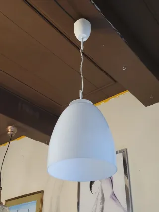 Lampada a sospensione in vetro moderna