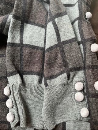 Jersey PG Sport cuadros gris talla L