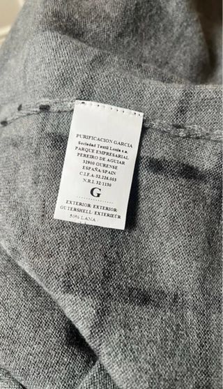 Jersey PG Sport cuadros gris talla L