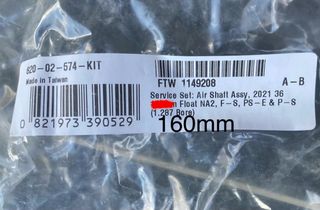 Vástago Adaptación Suspensión Fox Grip2