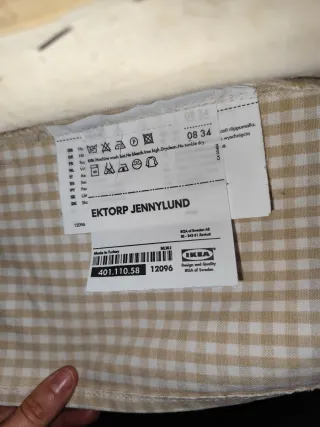 Sillón Ektorp jennylund desenfundable Ikea