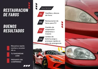 Restauración faros ITV