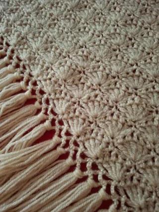 Sciarpa lana fatta a mano