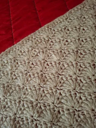 Sciarpa lana fatta a mano