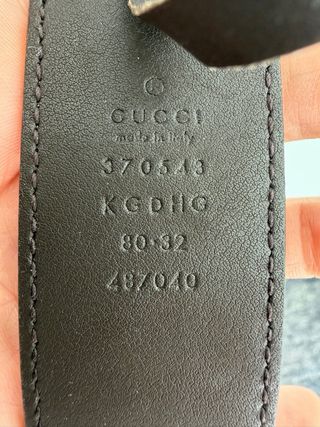 Cintura Gucci GG Marmont Oro