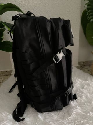 Mochila Táctica 45-50L Ajustable Negra