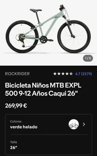 Bicicleta Rockrider EXPL500 26