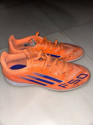 Adidas F50 Futbol Sala Naranja/Azul