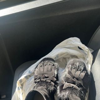 Botines piel negros talla 38.5/39