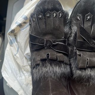 Botines piel negros talla 38.5/39