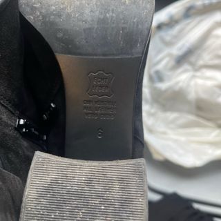 Botines piel negros talla 38.5/39