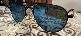 Gafas de sol aviador azules