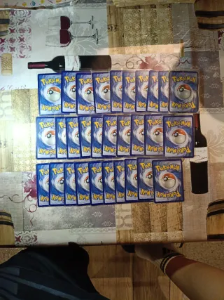 Lote de 30 Cartas Pokémon Holo/Reverse + Fundas