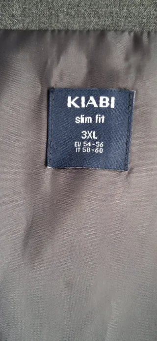 Chaleco de vestir gris Talla XXXL