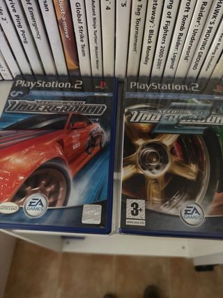 Need for Speed Underground 1 y 2 PS2