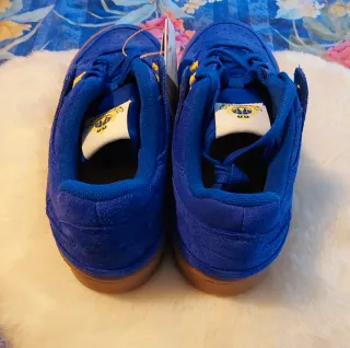 Zapatillas Adidas Forum Low Azul y Amarillo