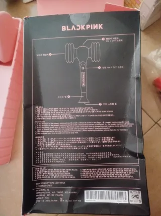 Light Stick Black Pink