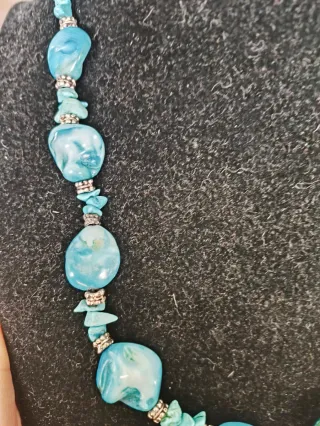 Collar Turquesa Magnesitas Biomagnetismo