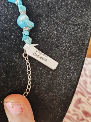 Collar Turquesa Magnesitas Biomagnetismo