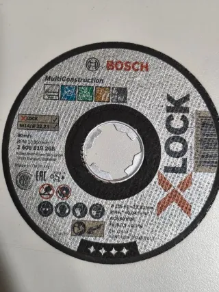 Pack Discos Corte Bosch MultiConstruction