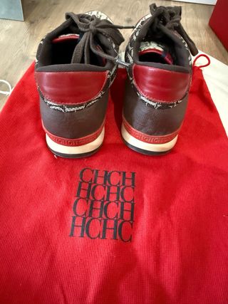 Zapatillas Carolina Herrera CH Beige Marrón