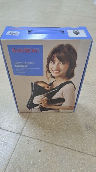 Mochila Portabebés BabyBjörn Miracle