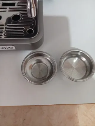 Cafetera Breville Plata