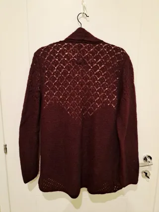 Maglione color vinaccia