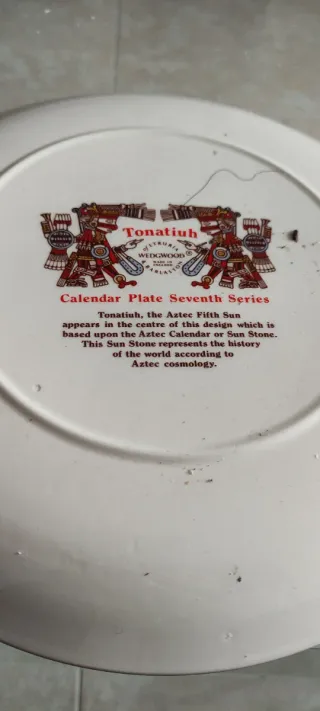 Piatti decorativi antichi I 7 piatti 50 euro