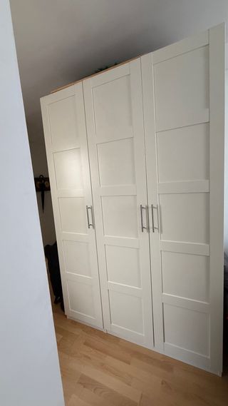 Armario IKEA PAX / BERGSBO blanco