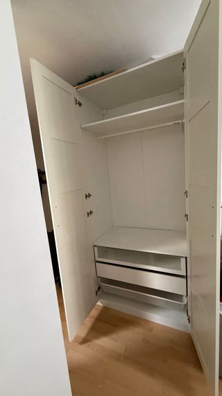Armario IKEA PAX / BERGSBO blanco