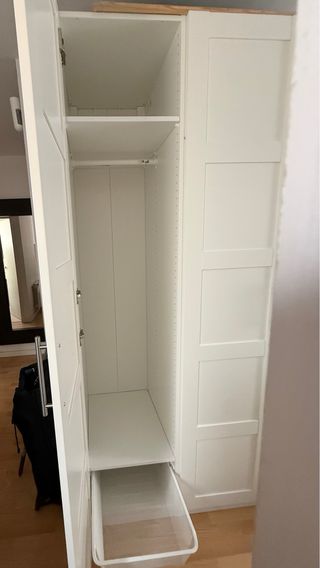 Armario IKEA PAX / BERGSBO blanco