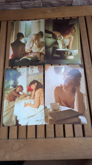 Lote 4 postales John DC