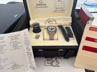 Omega Speedmaster Silver Snoopy Award
