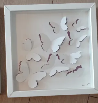 2 Cuadros Decorativos Mariposas