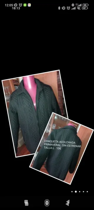 Conjunto di cappotti per ragazza taglia M/L