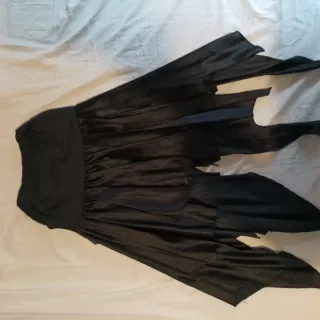 Falda Gótica New Wave Negra