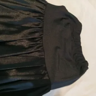 Falda Gótica New Wave Negra