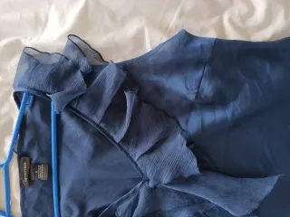 Top Spense Azulón Volante Talla XL