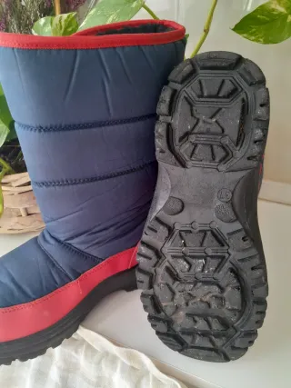 Botas Fila niño azul y rojo