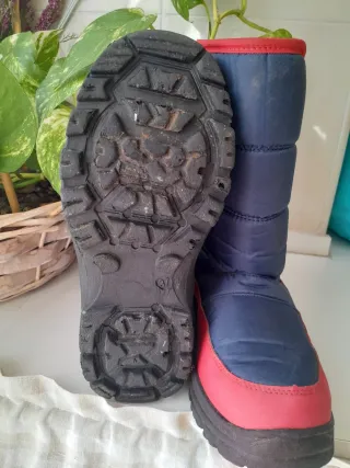 Botas Fila niño azul y rojo